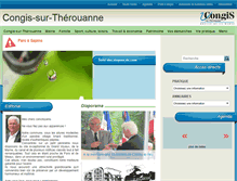 Tablet Screenshot of congis-sur-therouanne.fr